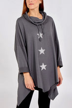 Load image into Gallery viewer, TWINKLE STAR 🌟 HANKY HEM SWEATER