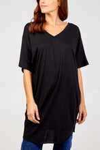 Load image into Gallery viewer, EASY... V-FRONT & BACK T-SHIRT