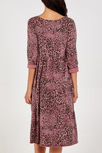 Load image into Gallery viewer, JESS LEOPARD SMOCK DRESS
