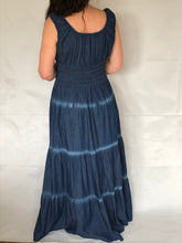 Load image into Gallery viewer, DENIM MAXI DRESS - DARK DENIM