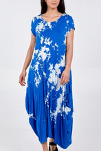 Load image into Gallery viewer, SPLASH PARACHUTE MIDI T-SHIRT DRESS