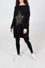 Load image into Gallery viewer, GEM LEOPARD STAR - TUNIC & LEGGINGS SET