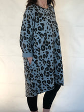 Load image into Gallery viewer, LEOPARD SWEAT-DRESS
