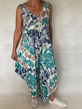 Load image into Gallery viewer, Harem Multi Tie Dye Jumpsuit