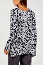 Load image into Gallery viewer, LEOPARD FINE KNIT TOP