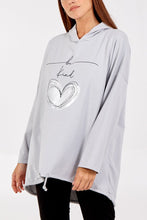 Load image into Gallery viewer, BE KIND - LOVE HEART HOODY