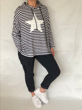 Load image into Gallery viewer, NAUTICAL STRIPE HOODY