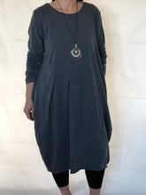 Load image into Gallery viewer, THE TUCK COCOON DRESS
