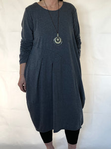 THE TUCK COCOON DRESS